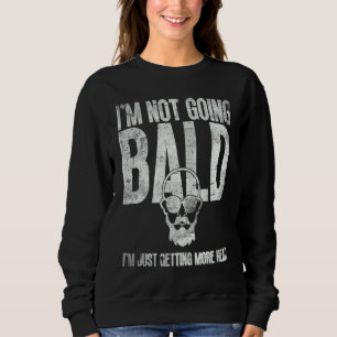 Sudadera Hombres calvos hombre barba pérdida de cabello cal