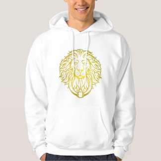 Sudadera  Hombres capuchinos blancos de los Leones de Oro