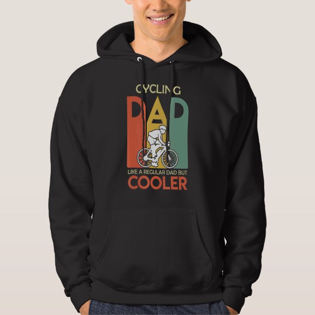 Sudadera Hombres Ciclista Papá (Anverso)