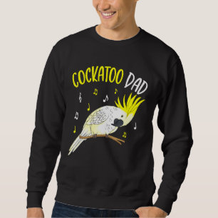 Sudadera Hombres Cockatoo Dad Parrot Bird