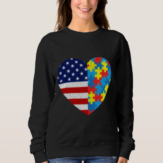 Sudadera Hombres con el rompecabezas de la conciencia del a