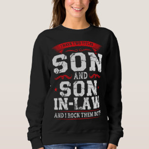 Sudadera Hombres Con Los Que Tengo Hijo Y Hijo En Derecho H