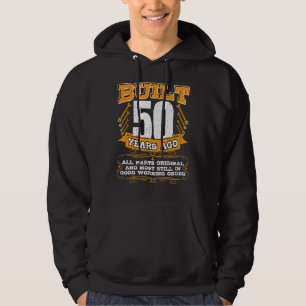 Sudadera Hombres Construyeron 50 Años Todas Las Piezas Orig