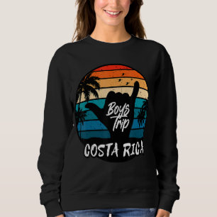 Sudadera Hombres Costa Rica viajan en pareja surfista de va