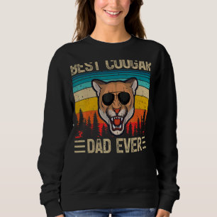 Sudadera Hombres Cougar Vintage el mejor padre de Cougar