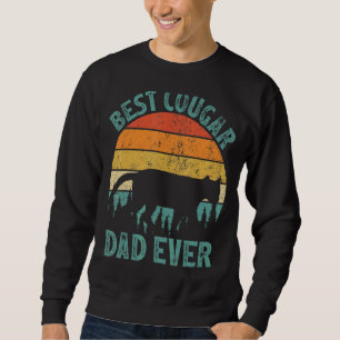 Sudadera Hombres Cougar Vintage el mejor padre de Cougar