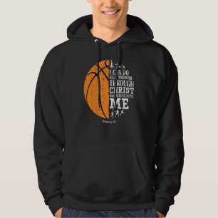 Sudadera Hombres Cristianos de Baloncesto Niños Religiosos