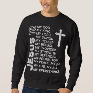 Sudadera Hombres Cristianos Niños Jesús