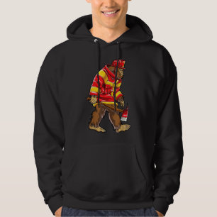 Sudadera Hombres de bomberos de pie delgados de la línea ro
