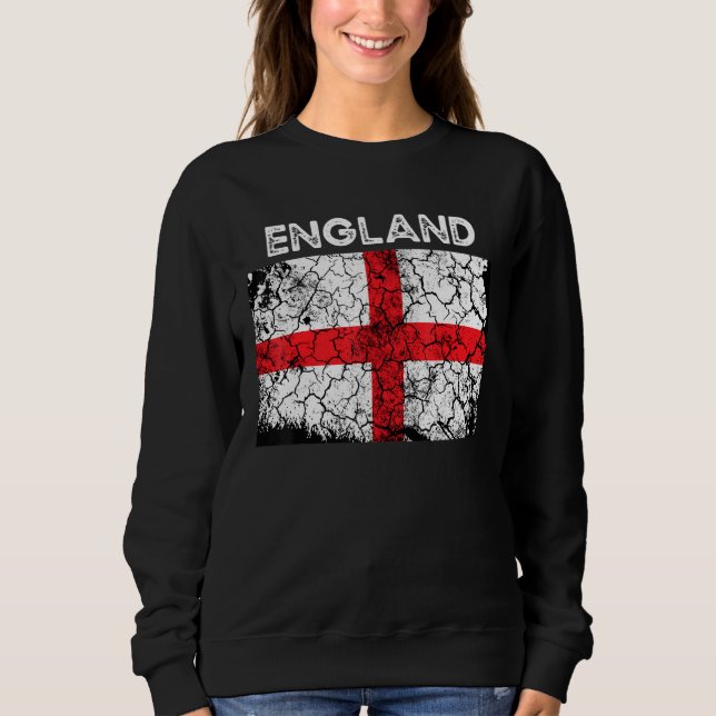 Sudadera Hombres de la Bandera de Inglaterra (Anverso)