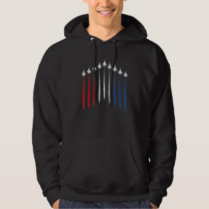 Sudadera Hombres De La Bandera Jet American 4 De Julio
