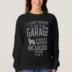 Sudadera Hombres de la guarida del garaje del coche del pad