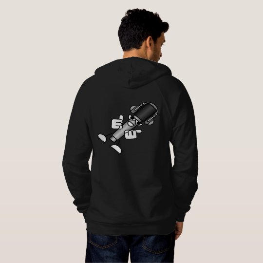 Sudadera Hombres de la sudadera, con diseño del Mic