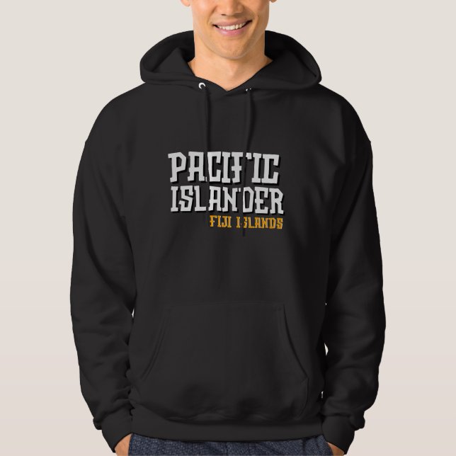 Sudadera Hombres de las Islas del Pacífico de Fiji (Anverso)