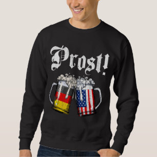 Sudadera Hombres de Oktoberfest Bandera Alemana Estadounide
