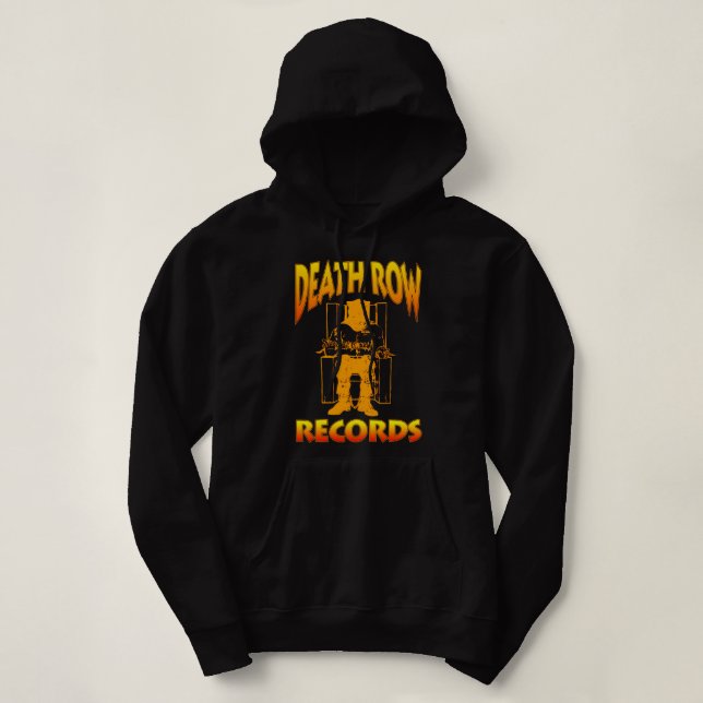 Sudadera Hombres divertidos en la fila de la muerte Registr (Diseño del anverso)