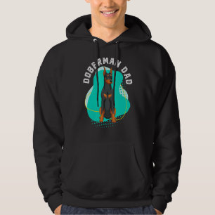 Sudadera Hombres Doberman Dad Dog Hombres Mascota Animal Da