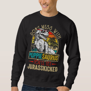 Sudadera Hombres Dolor Poppiesaurus Dinosaur Rex Fath