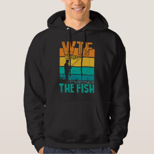 Sudadera Hombres ¿Dónde está la pesca de peces?