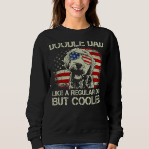 Sudadera Hombres Doodle Dad Goldendoodle Regular Dad Pero C