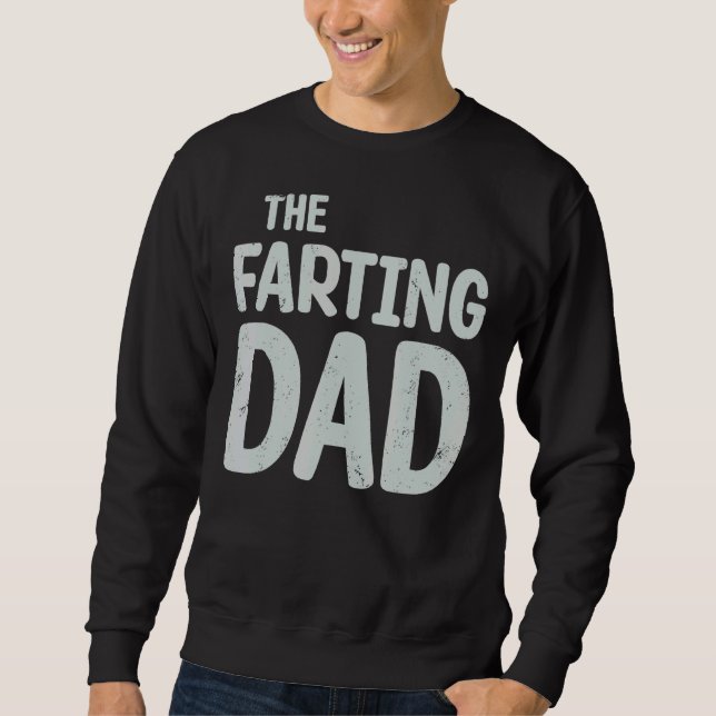 Sudadera Hombres, El Comediante De Farting Dad (Anverso)