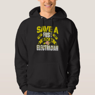 Sudadera Hombres Eléctricos Mujeres Ingenieras De Fusibles 