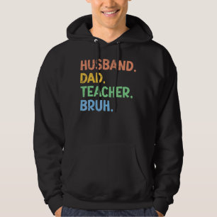 Sudadera Hombres Esposo Papá Profesor Bruh Apparel