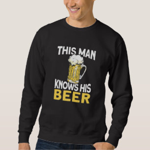 Sudadera Hombres Este Hombre Conoce Su Cerveza Ipa Beer Bre