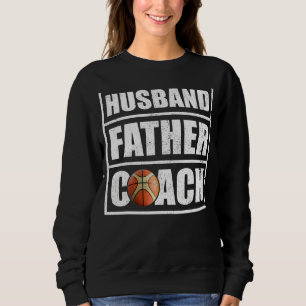 Sudadera Hombres Estilo Vintage Marido Padre Netball Coach