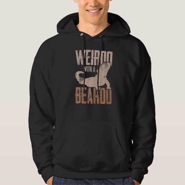 Sudadera Hombres Extraños Con Un Día De Los Padres Con Barb (Anverso)