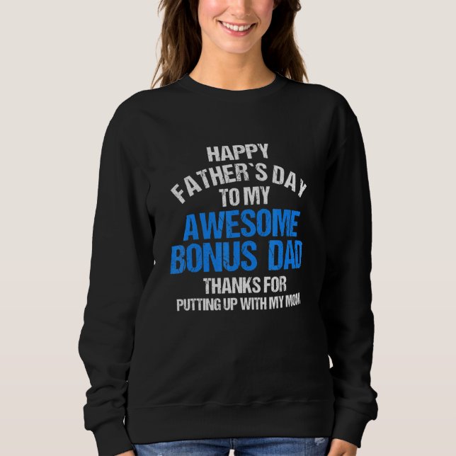Sudadera Hombres Feliz Día De Los Padres A Mi Impresionante (Anverso)