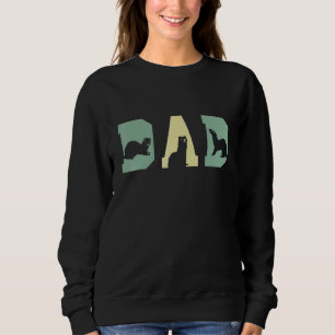 Sudadera Hombres Ferret Dad El Mejor Padre Que Nunca Father