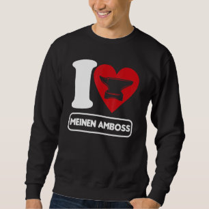 Sudadera Hombres Forjaron Herrero de Arte Forjador Anvil Fo