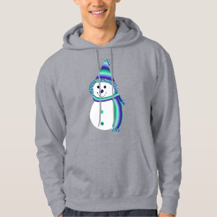 Sudadera Hombres gay con bandera del Orgullo Gay Snowman