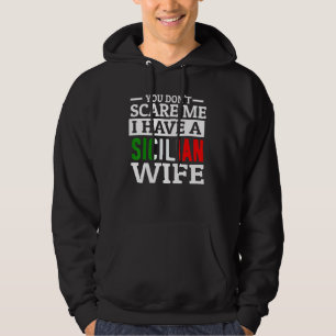 Sudadera Hombres gracioso italiano: No me asustas cuando si