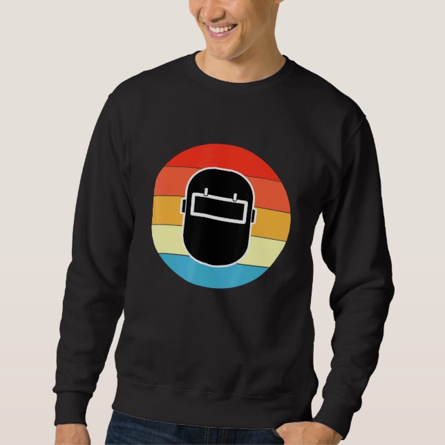 Sudadera Hombres Gran Soldadura Casco Motif Soldadura Vinta (Anverso)