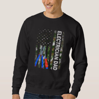 Sudadera Hombres Guay American Flag Camoufling Electrician 