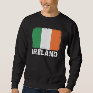 Sudadera Hombres irlandeses de bandera de Irlanda