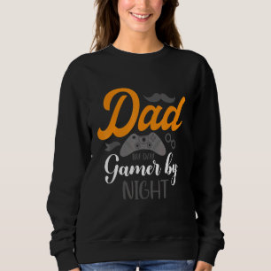 Sudadera Hombres Juegan Al Padre Papá Por Día Jugador Por N