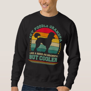 Sudadera Hombres Juguete De Poodle Perro Vintage Juguete Ab