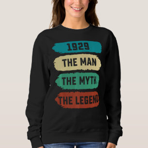 Sudadera Hombres La Leyenda Del Mitos Del Hombre 1929 93er 