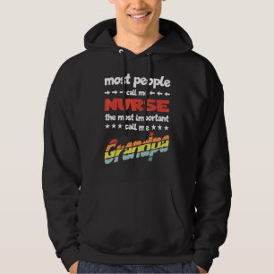 Sudadera Hombres La Mayoría De La Gente Me Llama Enfermera