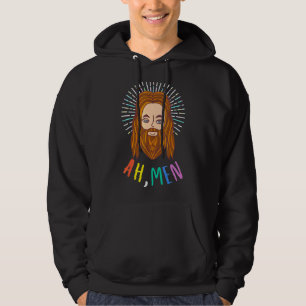 Sudadera Hombres Lgbt Orgullo Gay Jesús Bandera Arcoiris Cr