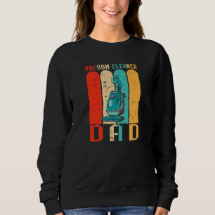 Sudadera Hombres Limpiador de Vacío Papá Retro Casa de Hoov