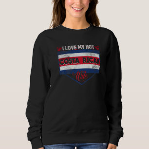Sudadera Hombres Me encanta mi caliente esposa costarricens
