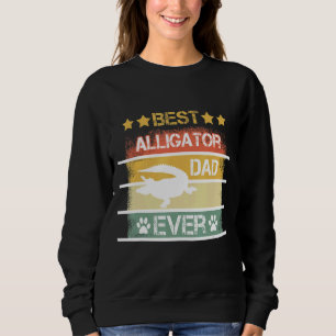 Sudadera Hombres Mejor Alligador De Cocodrilos Papá Nunca