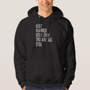 Sudadera Hombres Mejor Cerveza De Cabello Que Ama La Camion
