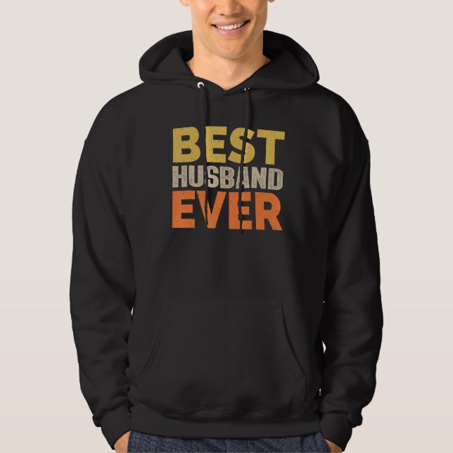 Sudadera Hombres Mejor Esposo De La Historia Divertida (Anverso)
