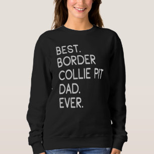 Sudadera Hombres Mejor Frontera Collie Pit Dad