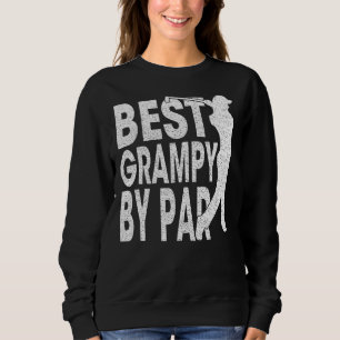 Sudadera Hombres Mejor Grampy Por Par Vintage Pro Golfer Pa